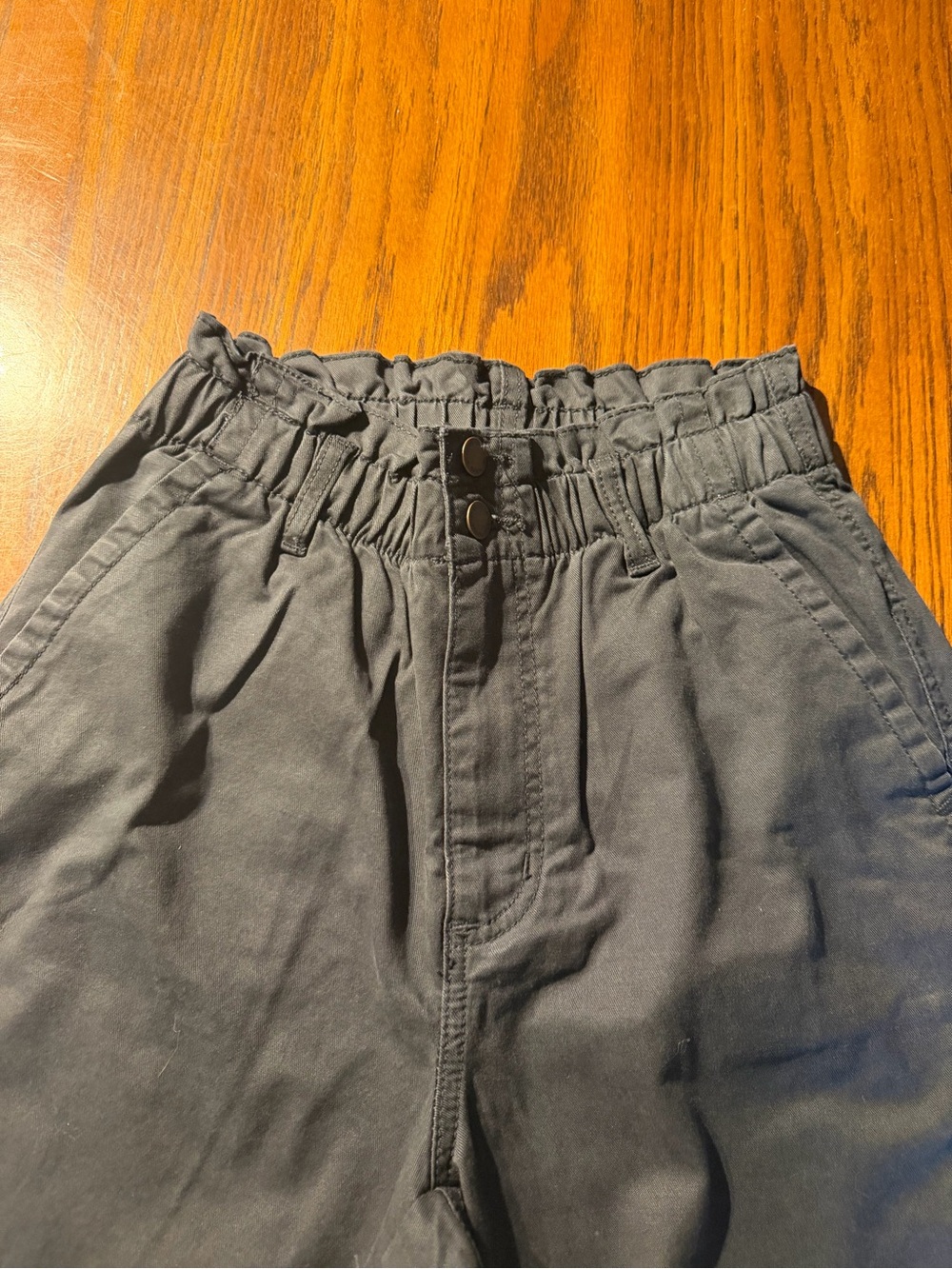 Universal Thread Women's Elastic Waist Chinos - Charcoal - Picture 2 of 4